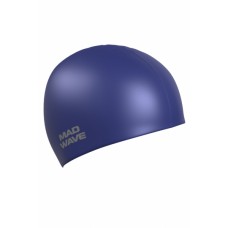 M053505022W ШАПОЧКА ДЛЯ ПЛАВАНИЯ METAL SILICONE SOLID NAVY