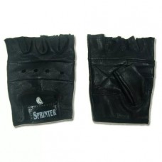 Перчатки кожаные для тяжёлой атлетики.